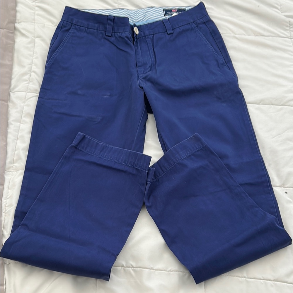 Vineyard Vines Blue Dress Pants with Classic Style